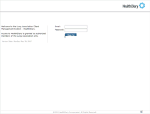 Tablet Screenshot of lung.healthdiary.ca